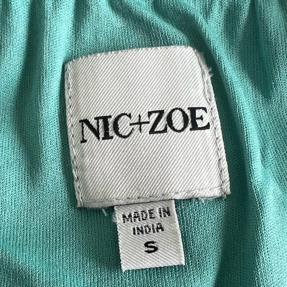 Nic+Zoe Rolling Reef Dress in Aqua Multi SZ 6 - Picture 3 of 9